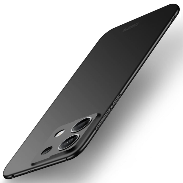 For Redmi Note 13 Pro 5G MOFI Micro-Frosted PC Ultra-thin Hard Phone Case(Black) - Note 13 Pro Cases by MOFI | Online Shopping South Africa | PMC Jewellery