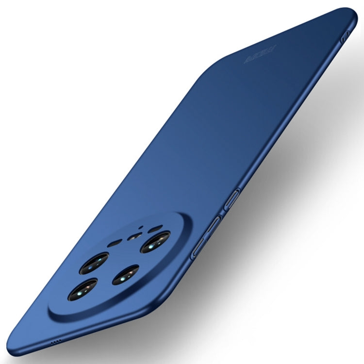 For Xiaomi 14 Ultra MOFI Micro-Frosted PC Ultra-thin Hard Phone Case(Blue) - 14 Ultra Cases by MOFI | Online Shopping South Africa | PMC Jewellery | Buy Now Pay Later Mobicred