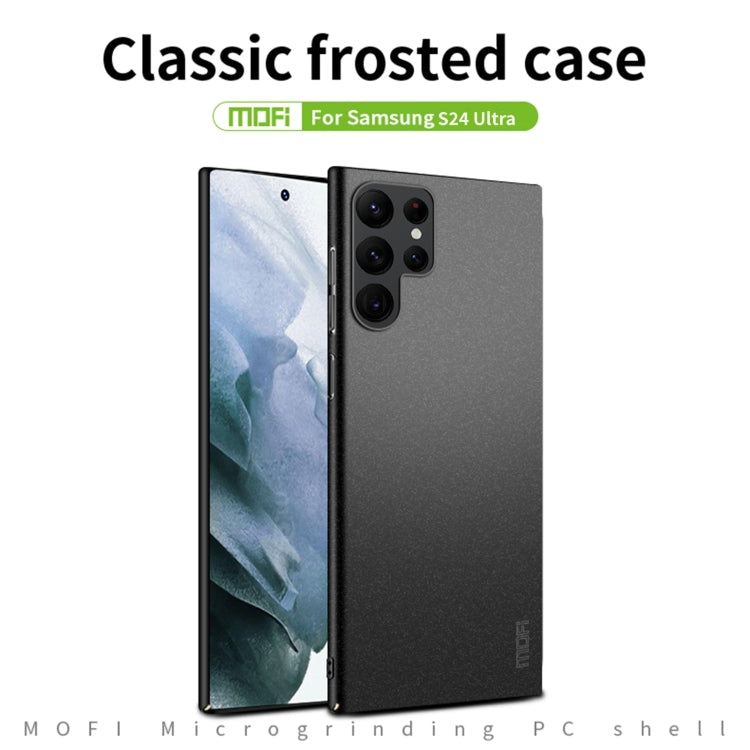 For Samsung Galaxy S24 Ultra 5G MOFI Fandun Series Frosted PC Ultra-thin All-inclusive Phone Case(Green) - Galaxy S24 Ultra 5G Cases by MOFI | Online Shopping South Africa | PMC Jewellery