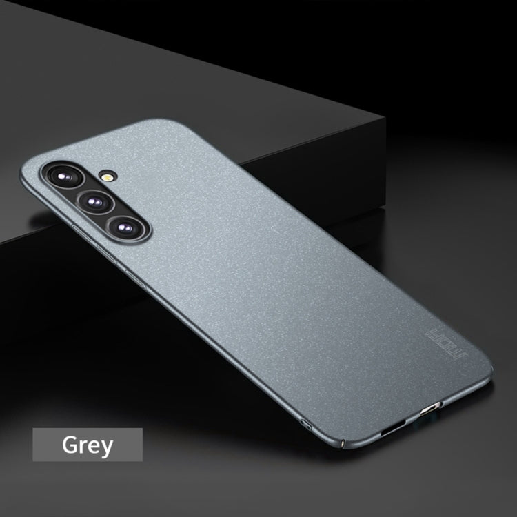 For Samsung Galaxy A55 5G MOFI Fandun Series Frosted PC Ultra-thin All-inclusive Phone Case(Gray) - Galaxy Phone Cases by MOFI | Online Shopping South Africa | PMC Jewellery