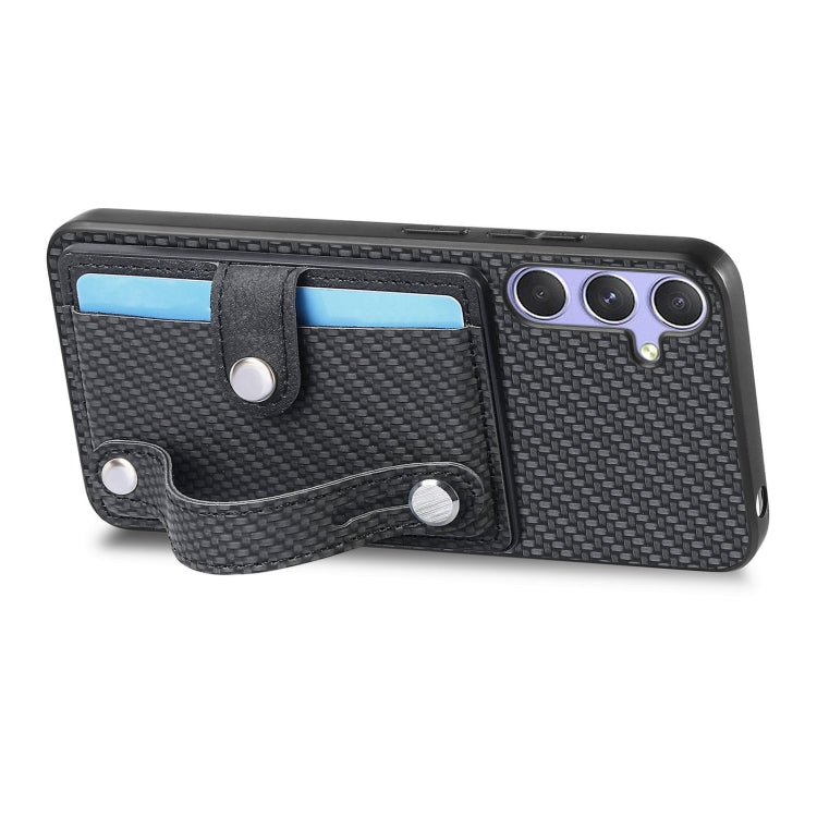 For Samsung Galaxy S25 Ultra 5G Wristband Kickstand Wallet Back Phone Case with Tool Knife(Black) - Galaxy S25 Ultra 5G Cases by PMC Jewellery | Online Shopping South Africa | PMC Jewellery | Buy Now Pay Later Mobicred