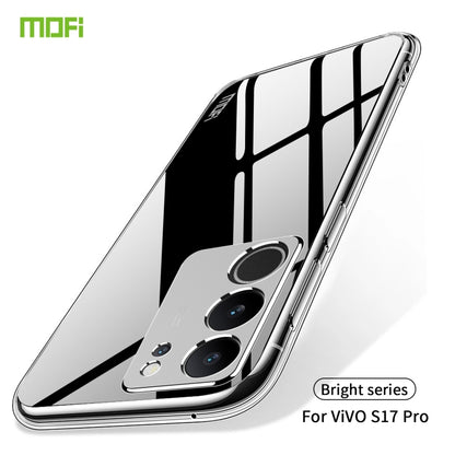 For vivo S17 Pro MOFI Ming Series Ultra-thin TPU Phone Case(Transparent) - vivo Cases by MOFI | Online Shopping South Africa | PMC Jewellery