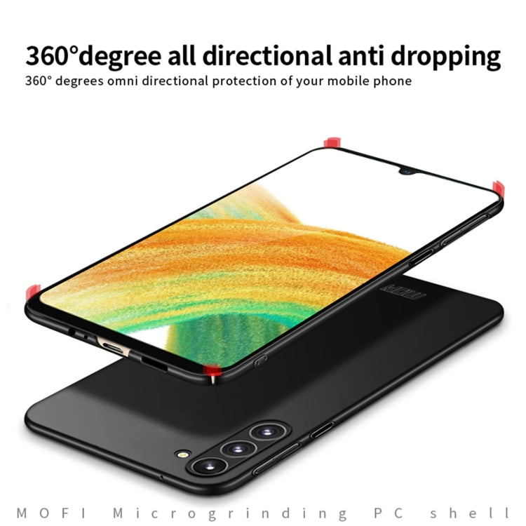 For Samsung Galaxy A24 4G MOFI Frosted PC Ultra-thin Hard Phone Case(Red) - Galaxy Phone Cases by MOFI | Online Shopping South Africa | PMC TechLife