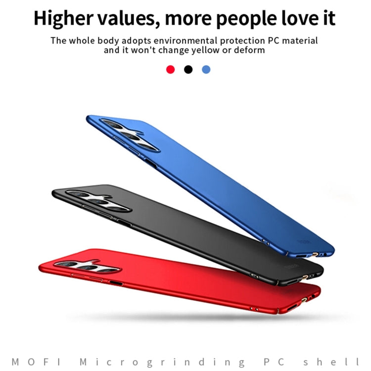 For Samsung Galaxy A24 4G MOFI Frosted PC Ultra-thin Hard Phone Case(Red) - Galaxy Phone Cases by MOFI | Online Shopping South Africa | PMC TechLife