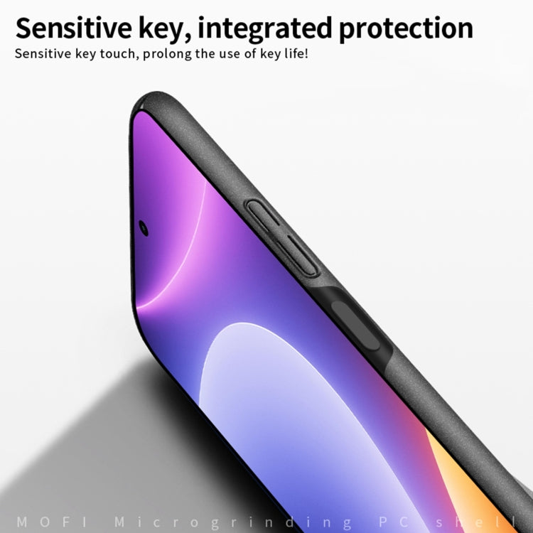 For Xiaomi Redmi Note 12 Turbo MOFI Fandun Series Frosted PC Ultra-thin All-inclusive Phone Case(Red) - Xiaomi Cases by MOFI | Online Shopping South Africa | PMC TechLife