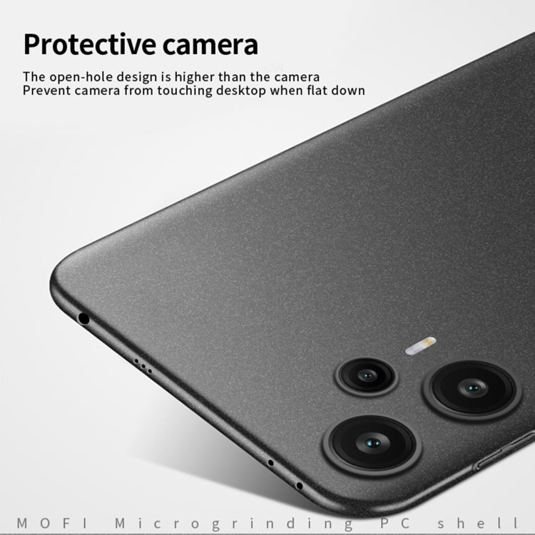 For Xiaomi Redmi Note 12 Turbo MOFI Fandun Series Frosted PC Ultra-thin All-inclusive Phone Case(Red) - Xiaomi Cases by MOFI | Online Shopping South Africa | PMC TechLife