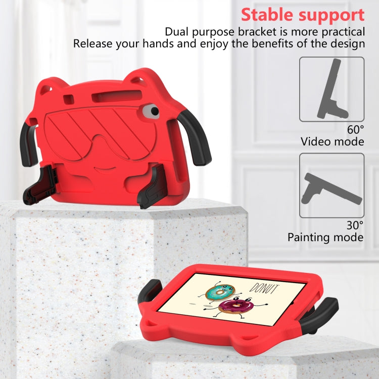 For Lenovo Tab M8 8506X 3rd Gen Ice Baby EVA Shockproof Hard PC Tablet Case(Red+Black) - Lenovo by PMC TechLife | Online Shopping South Africa | PMC TechLife | Buy Now Pay Later Mobicred