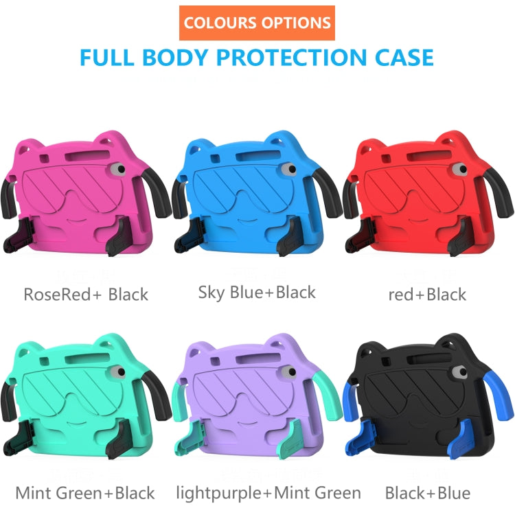 For TCL LE 2023 / Tab 8 2022 Ice Baby EVA Shockproof Hard PC Tablet Case(Black+Blue) - free shipping - PMC TechLife - Order now!