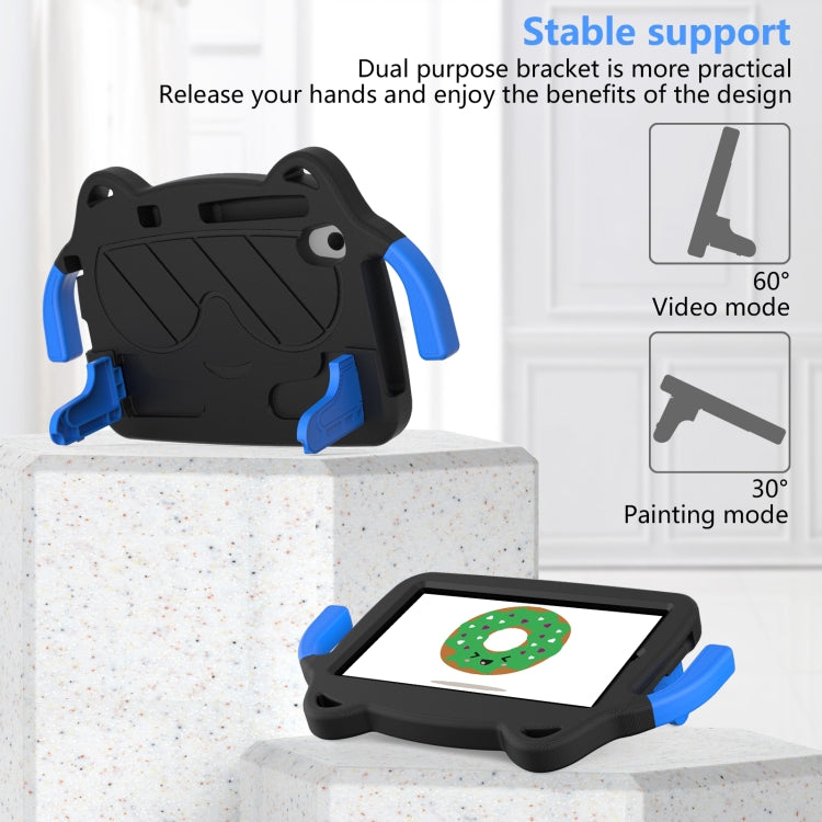 For Huawei MatePad T8 8.0 2020 Ice Baby EVA Shockproof Hard PC Tablet Case(Black+Blue) - Huawei by PMC TechLife | Online Shopping South Africa | PMC TechLife | Buy Now Pay Later Mobicred