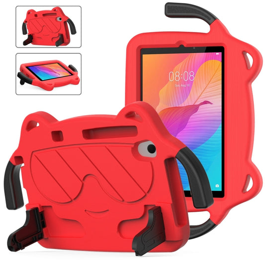 For Huawei MatePad T8 8.0 2020 Ice Baby EVA Shockproof Hard PC Tablet Case(Red+Black) - Huawei by PMC Jewellery | Online Shopping South Africa | PMC Jewellery | Buy Now Pay Later Mobicred