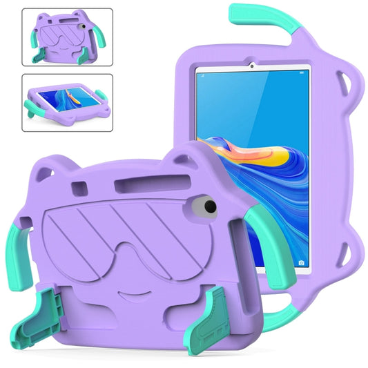 For Huawei MediaPad M6 8.4 2019/2020 Ice Baby EVA Shockproof Hard PC Tablet Case(Light Purple+Mint Green) - Huawei by PMC Jewellery | Online Shopping South Africa | PMC Jewellery | Buy Now Pay Later Mobicred