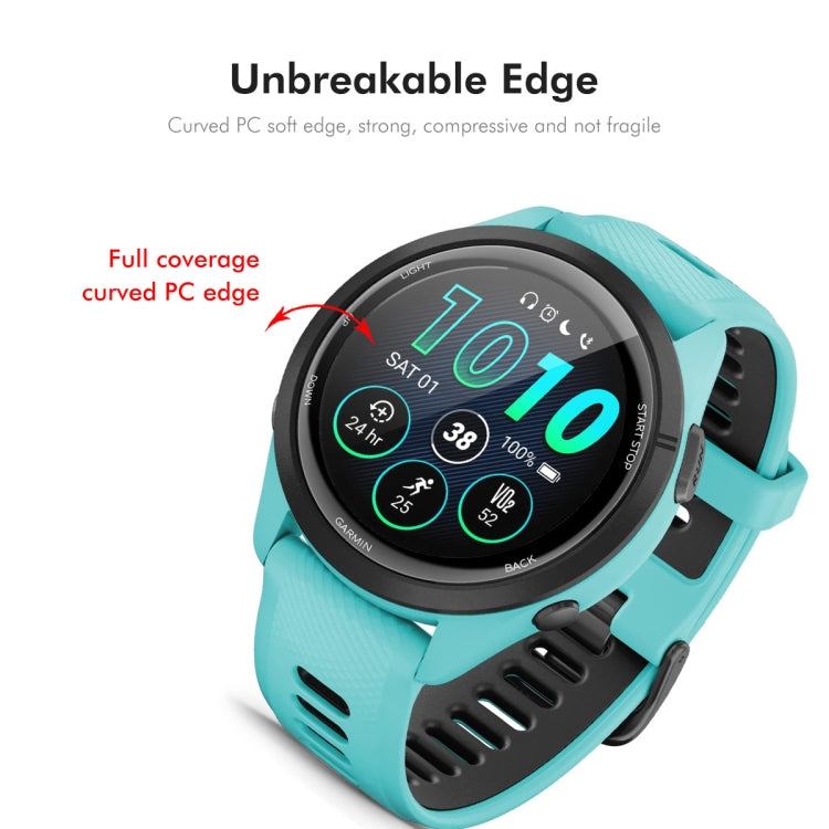 For Garmin Forerunner 265S 2pcs ENKAY 3D Full Coverage Soft PC Edge PMMA HD Screen Protector Film - free shipping - PMC TechLife - Order now!