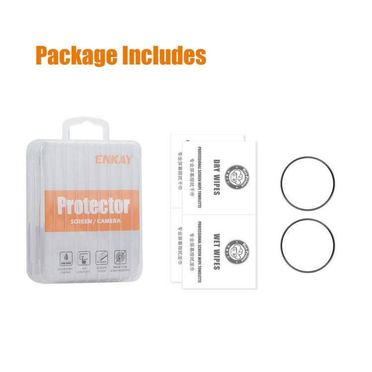 For Garmin Forerunner 165 / 165 Music 2pcs ENKAY 3D Full Coverage Soft PC Edge PMMA HD Screen Protector Film - free shipping - PMC TechLife - Order now!