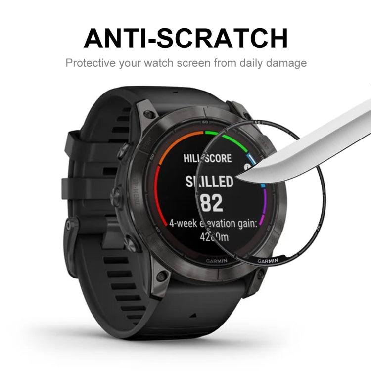 For Garmin Fenix 7S Pro 5pcs ENKAY 3D Full Coverage Soft PC Edge PMMA HD Screen Protector Film - free shipping - PMC TechLife - Order now!