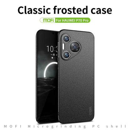 For Huawei P70 Pro MOFI Fandun Series Frosted PC Ultra-thin All-inclusive Phone Case(Green) - Huawei Cases by MOFI | Online Shopping South Africa | PMC Jewellery