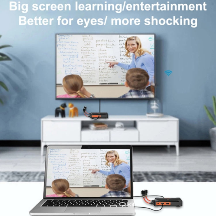 900S Pro Wireless Screen Casting HD Video Transmitter Receiver 300m Wireless Display Dongle Adapter(UK Plug) - Adapter by PMc TechLife | Online Shopping South Africa | PMc TechLife | Buy Now Pay Later Mobicred