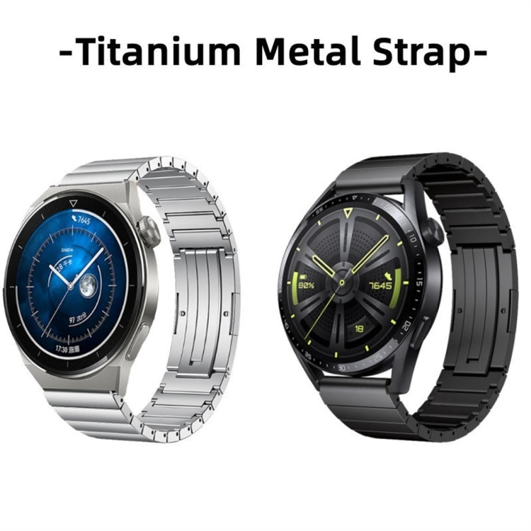 For Samsung Gear S3 Classic One Bead Titanium Alloy Watch Band(Black) - Watch Bands by PMC TechLife | Online Shopping South Africa | PMC TechLife