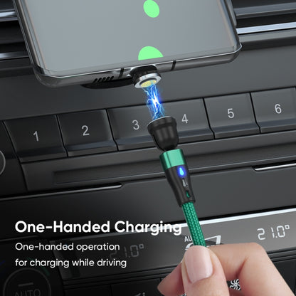 ENKAY PD60W Type-C to Type-C / 8 Pin Magnetic 540 Degrees Rotating Fast Charging Cable, Length:1m(Black) - Charging Cable & Head by ENKAY | Online Shopping South Africa | PMC Jewellery | Buy Now Pay Later Mobicred