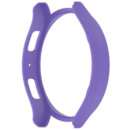 For Samsung Galaxy Watch 6 40mm Half Coverage Hollow PC Watch Protective Case(Purple) - Watch Cases by PMC Jewellery | Online Shopping South Africa | PMC Jewellery