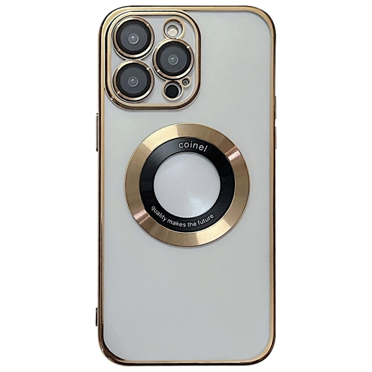 For iPhone 16 Pro Max Electroplating Magsafe TPU Phone Case(Golden) - iPhone 16 Pro Max Cases by PMC TechLife | Online Shopping South Africa | PMC TechLife | Buy Now Pay Later Mobicred