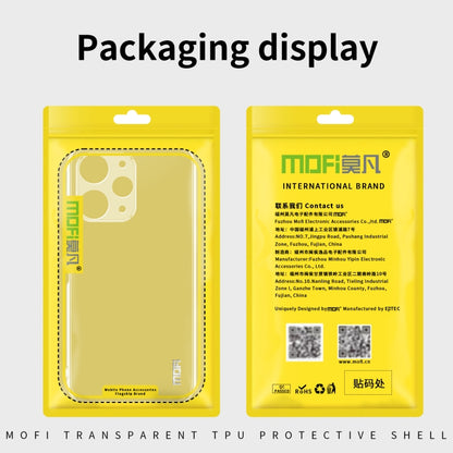 For Xiaomi Redmi K70 / K70 Pro MOFI Ming Series Ultra-thin TPU Phone Case(Transparent) - K70 Pro Cases by MOFI | Online Shopping South Africa | PMC Jewellery