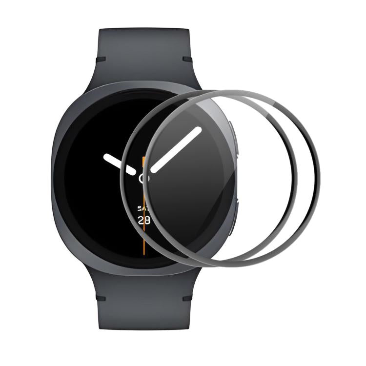 For Samsung Galaxy Watch8 44mm 2pcs ENKAY 3D Full Coverage Soft PC Edge PMMA HD Screen Film - free shipping - PMC TechLife - Order now!