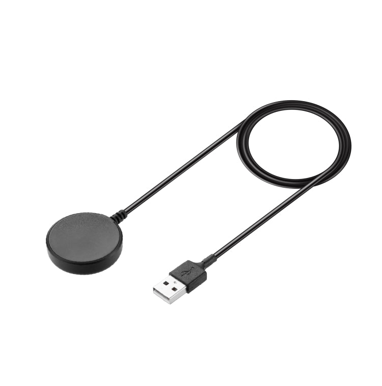 For Samsung Galaxy Watch 7 40mm USB Interface Magnetic Watch Charger(Black) - Charger by PMC Jewellery | Online Shopping South Africa | PMC Jewellery | Buy Now Pay Later Mobicred