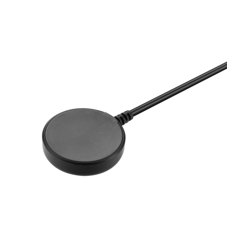 For Samsung Galaxy Watch 7 44mm USB Interface Magnetic Watch Charger(Black) - Charger by PMC Jewellery | Online Shopping South Africa | PMC Jewellery | Buy Now Pay Later Mobicred