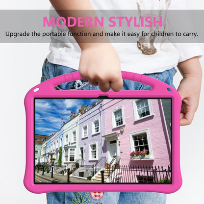 For Samsung Galaxy Tab S9 Ultra EVA Shockproof Tablet Case with Holder(Rose Red) - Galaxy Tab S9 Ultra Cases by PMC Jewellery | Online Shopping South Africa | PMC Jewellery | Buy Now Pay Later Mobicred