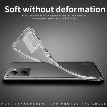 For vivo Y78 / Y78+/ V29 Lite Global MOFI Ming Series Ultra-thin TPU Phone Case(Transparent) - vivo Cases by MOFI | Online Shopping South Africa | PMC Jewellery