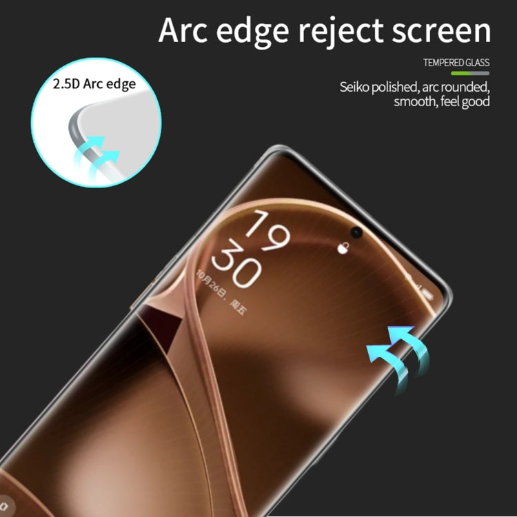 For Xiaomi Poco X6 Pro MOFI 9H 2.5D Full Screen Tempered Glass Film(Black) -  by MOFI | Online Shopping South Africa | PMC Jewellery