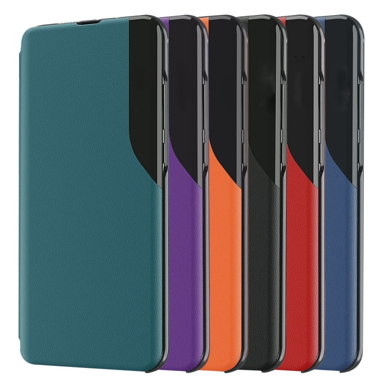 For Xiaomi Redmi 13C Attraction Flip Holder Leather Phone Case(Black) - 13C Cases by PMC TechLife | Online Shopping South Africa | PMC TechLife