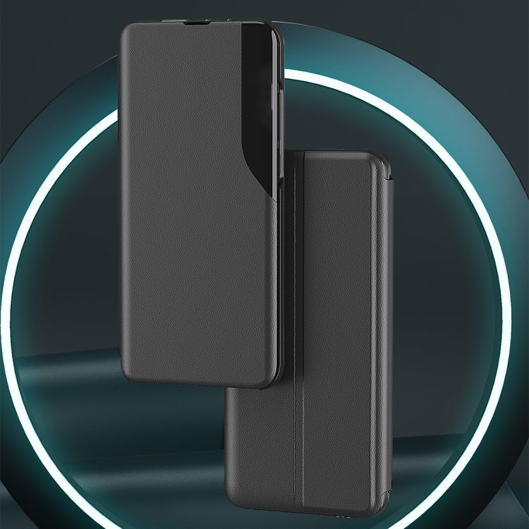 For Xiaomi Redmi 13C Attraction Flip Holder Leather Phone Case(Black) - 13C Cases by PMC TechLife | Online Shopping South Africa | PMC TechLife