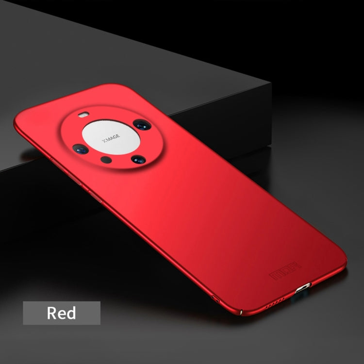 For Huawei Mate 60 MOFI Micro-Frosted PC Ultra-thin Hard Phone Case(Red) - Huawei Cases by MOFI | Online Shopping South Africa | PMC TechLife | Buy Now Pay Later Mobicred