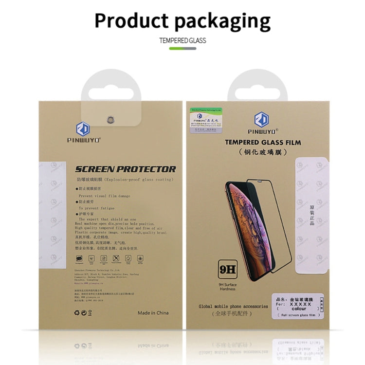 For Google Pixel 9 Pro XL PINWUYO 9H 2.5D Full Screen Tempered Glass Film(Black) - Google Tempered Glass by PINWUYO | Online Shopping South Africa | PMC TechLife | Buy Now Pay Later Mobicred