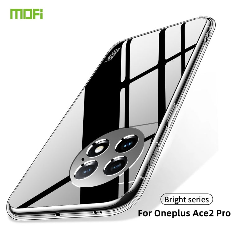 For OnePlus Ace 2 Pro MOFI Ming Series Transparent Ultra-thin TPU Phone Case(Transparent) - OnePlus Cases by MOFI | Online Shopping South Africa | PMC Jewellery