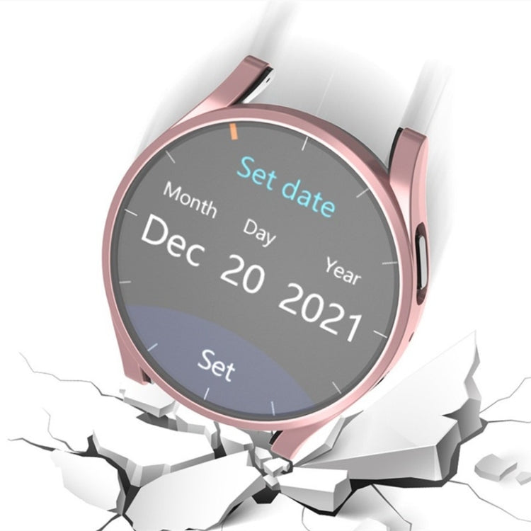 For Samsung Galaxy Watch 6 40mm Fully Enclosed TPU Watch Protective Case(Dark Blue) - Watch Cases by PMC TechLife | Online Shopping South Africa | PMC TechLife