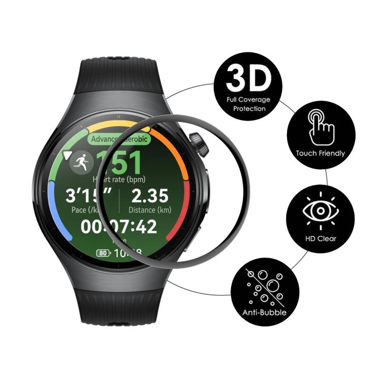 For Huawei Watch 5 42mm 5pcs ENKAY 3D Full Coverage Soft PC Edge PMMA HD Screen Film - free shipping - PMC TechLife - Order now!