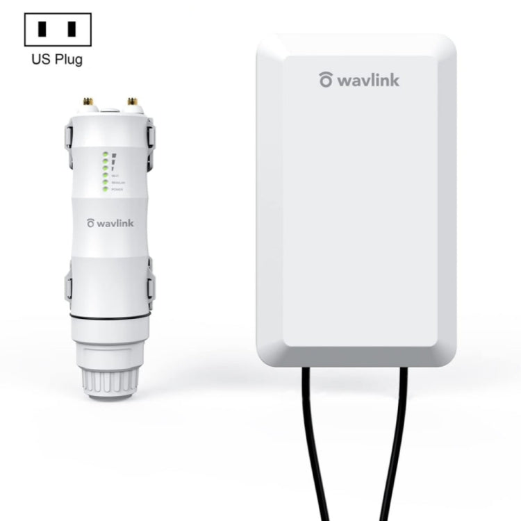 WAVLINK WN570HP2 Outdoor Weatherproof 300Mps WiFi Extender Wireless AP Repeater, Plug:US Plug - Wireless Routers by WAVLINK | Online Shopping South Africa | PMC Jewellery | Buy Now Pay Later Mobicred