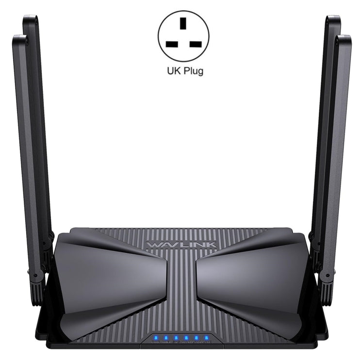 WAVLINK WN586X3 Wireless Gigabit Ethernet Router Wi-Fi 6 AX3000 Mesh Router Dual Band, Plug:UK Plug - Wireless Routers by WAVLINK | Online Shopping South Africa | PMC Jewellery | Buy Now Pay Later Mobicred