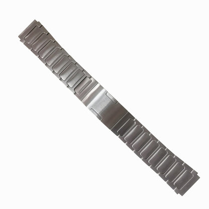 For Garmin Venu 2 22mm I-Shaped Titanium Alloy Watch Band(Sliver) - Watch Bands by PMC Jewellery | Online Shopping South Africa | PMC Jewellery