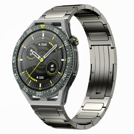 For Huawei Watch GT3 SE 22mm I-Shaped Titanium Alloy Watch Band(Grey) - Watch Bands by PMC Jewellery | Online Shopping South Africa | PMC Jewellery