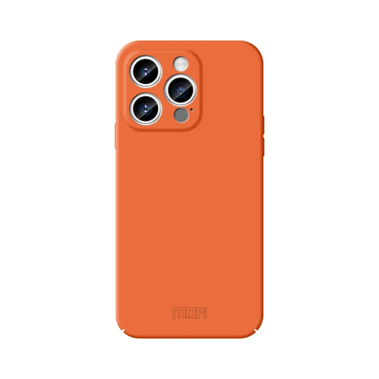 For iPhone 14 Pro Max MOFI Qin Series Skin Feel All-inclusive PC Phone Case(Orange) - iPhone 14 Pro Max Cases by MOFI | Online Shopping South Africa | PMC Jewellery