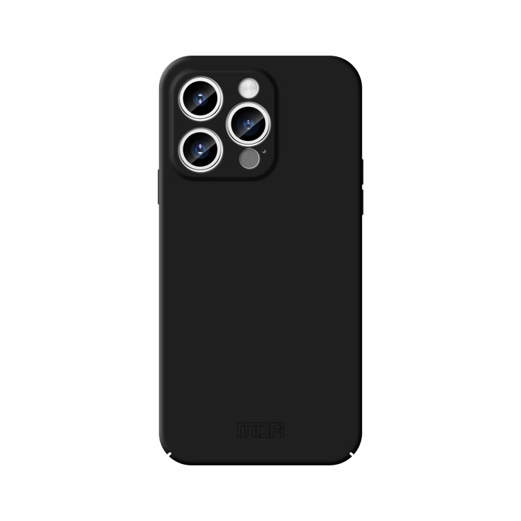 For iPhone 14 Pro MOFI Qin Series Skin Feel All-inclusive PC Phone Case(Black) - iPhone 14 Pro Cases by MOFI | Online Shopping South Africa | PMC Jewellery