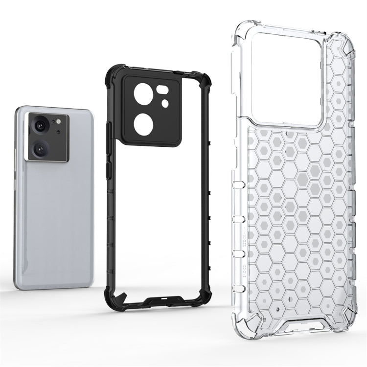 For Redmi K60 Ultra Shockproof Honeycomb Phone Case(White) - Redmi K60 Ultra Cases by PMC TechLife | Online Shopping South Africa | PMC TechLife