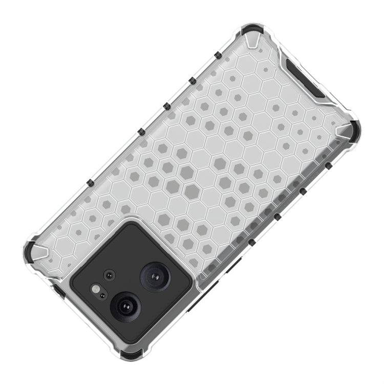 For Xiaomi 13T Pro Shockproof Honeycomb Phone Case(Green) - Xiaomi Cases by PMC TechLife | Online Shopping South Africa | PMC TechLife | Buy Now Pay Later Mobicred