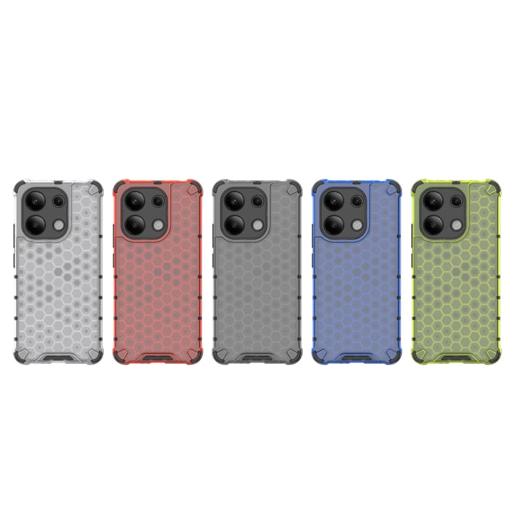 For Redmi Note 13 4G Global Shockproof Honeycomb Phone Case(White) - Xiaomi Cases by PMC TechLife | Online Shopping South Africa | PMC TechLife | Buy Now Pay Later Mobicred