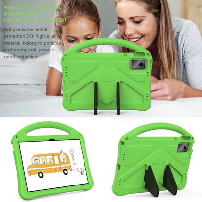 For Lenovo Tab M11 /Xiaoxin Pad 11 2024 EVA Shockproof Tablet Case with Holder(Green) - Lenovo by PMC Jewellery | Online Shopping South Africa | PMC Jewellery | Buy Now Pay Later Mobicred