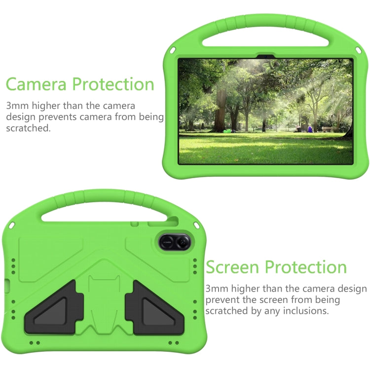 For Honor Pad X8 Pro EVA Shockproof Tablet Case with Holder(Green) - Honor by PMC TechLife | Online Shopping South Africa | PMC TechLife | Buy Now Pay Later Mobicred