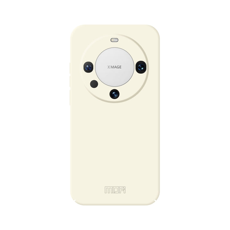 For Huawei Mate 60 Pro MOFI Qin Series Skin Feel All-inclusive PC Phone Case(Beige) - Huawei Cases by MOFI | Online Shopping South Africa | PMC Jewellery